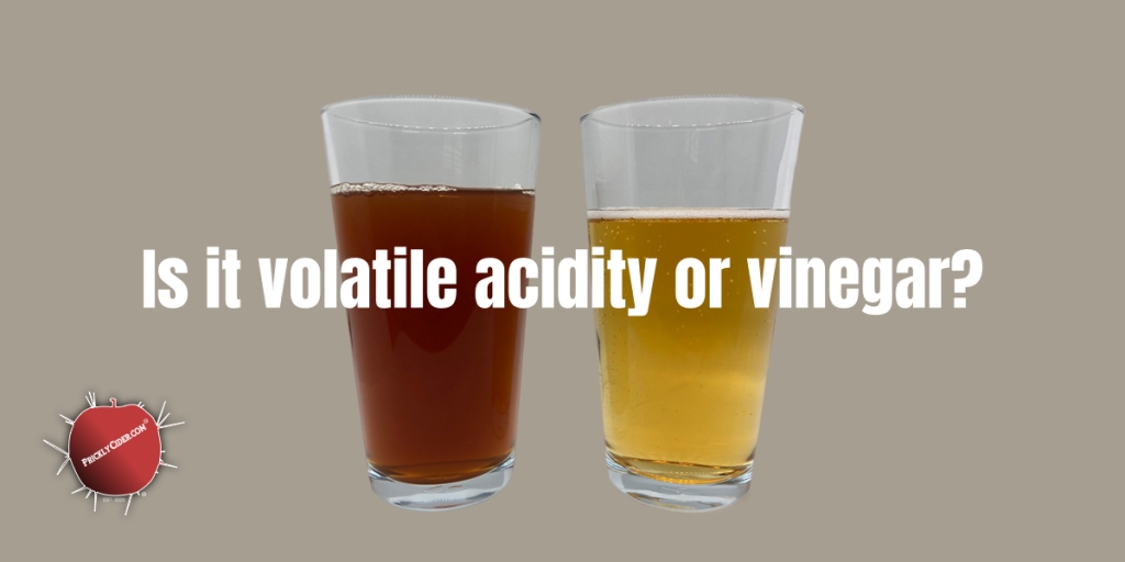 Volatile Acidity Versus Vinegar